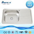 Foshan OEM Built-in Drainboard SUS304 Fregadero 500 mm con protección de borde